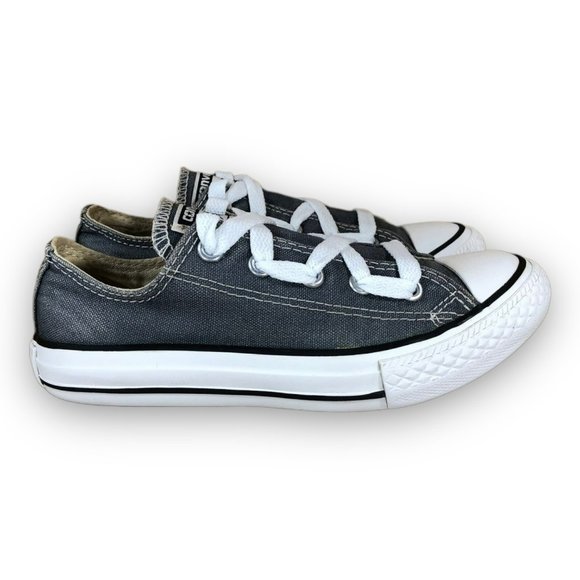 Converse Chuck Taylor All Star Sneakers 344804F Low Top Denim Blue Youth 13 - Picture 1 of 10